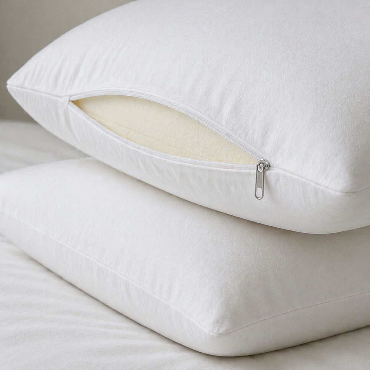 Combo X2 Almohadas Inteligente Tradicional 60x35 Cm Blanco