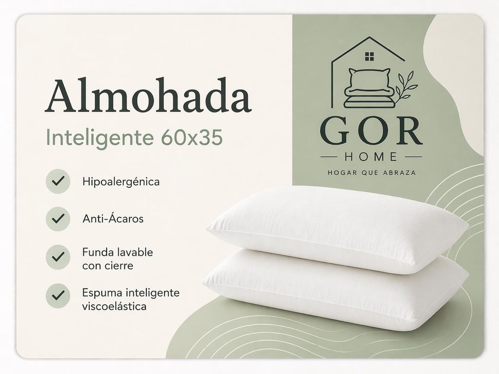 Combo x3 Viscoelásticas Cervical 60x35 Blanco