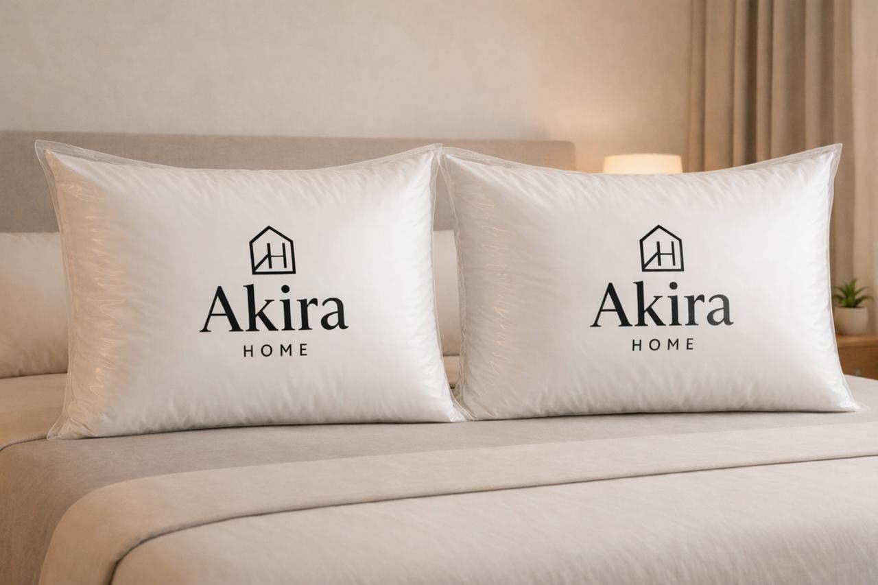 Combo X2 Almohadas De Vellón Siliconado 60x40 Blanco