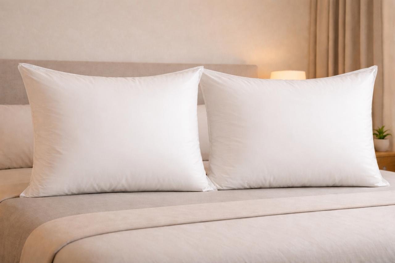 Combo X4 Almohadas Relax Premium Vellón Blanco