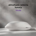 Almohada De Vellon Selecta Luxury Blanco 70x50