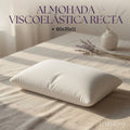 Almohada Viscoelastica Recta 60x35 Blanco